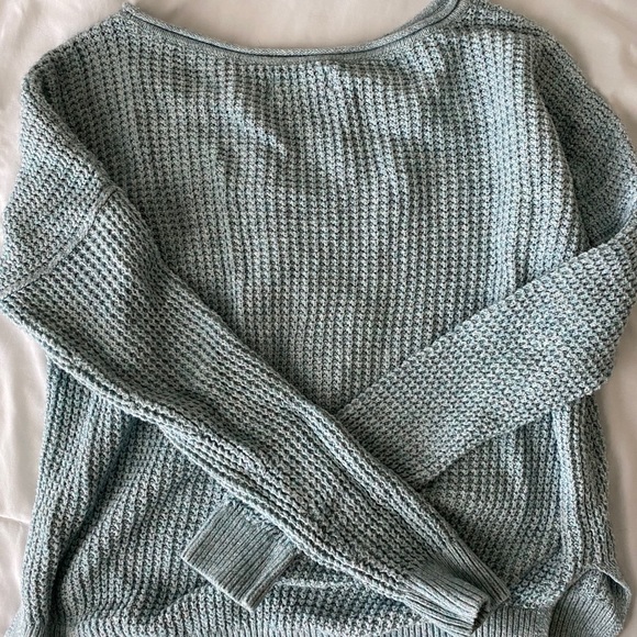 Hollister blue sweater - Picture 2 of 2